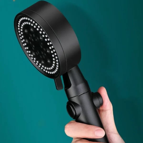Shower Head High-Pressure 5 Spray Modes Self-Cleaning Silicone Nozzles