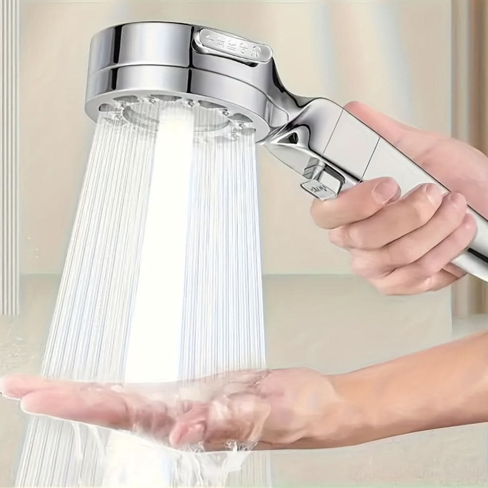 Shower Head High-Pressure Rain Panel & Built-In Filter
