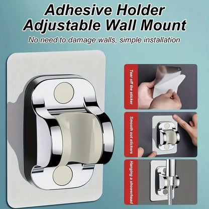 Shower Head High-Pressure Rain Panel & Built-In Filter