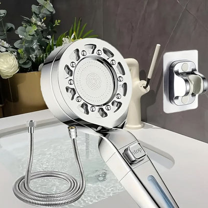Shower Head High-Pressure Rain Panel & Built-In Filter