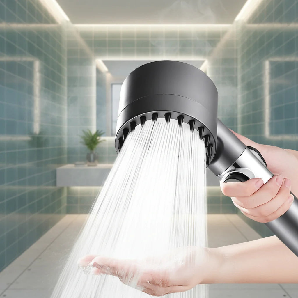 Shower Head High-Pressure Replaceable 9-Layer Filter