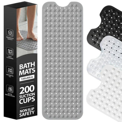 Shower Mat Full Coverage Non-Slip Suction Cups