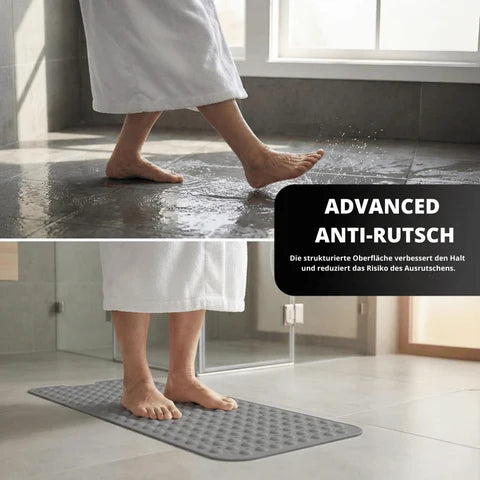 Shower Mat Full Coverage Non-Slip Suction Cups