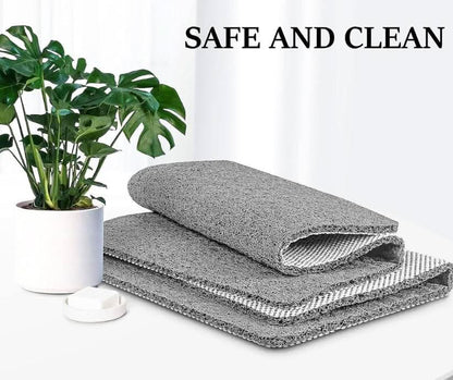 Shower Mat Non-Slip Fast-Drain Trim-to-Fit