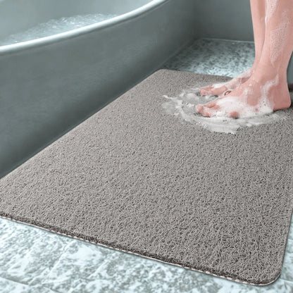 Shower Mat Non-Slip Quick-Drying PVC With Drainage