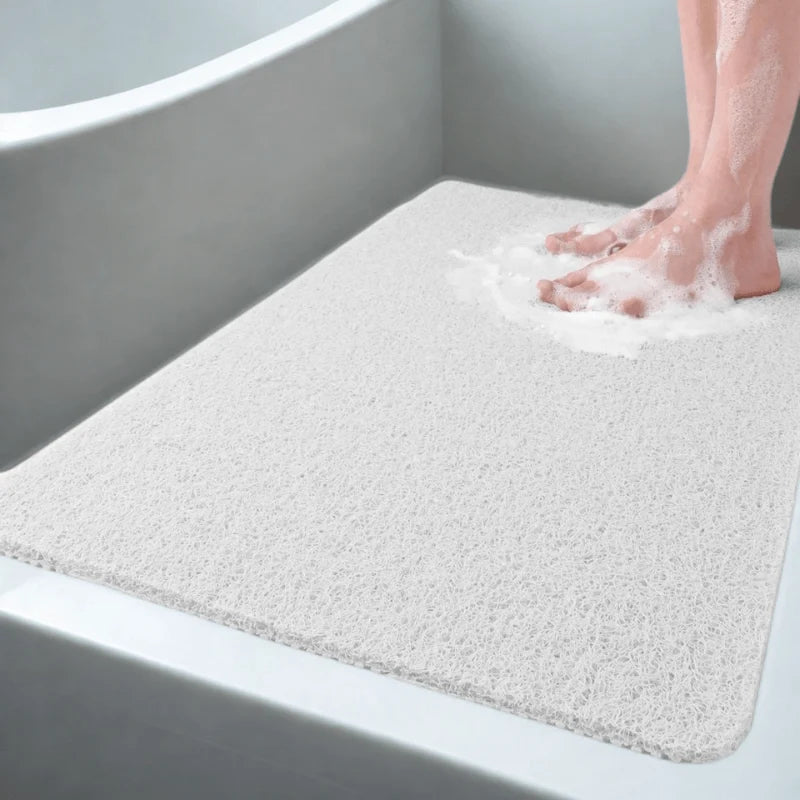Shower Mat Non-Slip Quick-Drying PVC With Drainage
