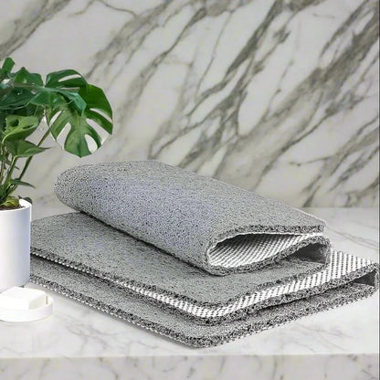 Shower Mat Non-Slip Quick-Drying PVC With Drainage