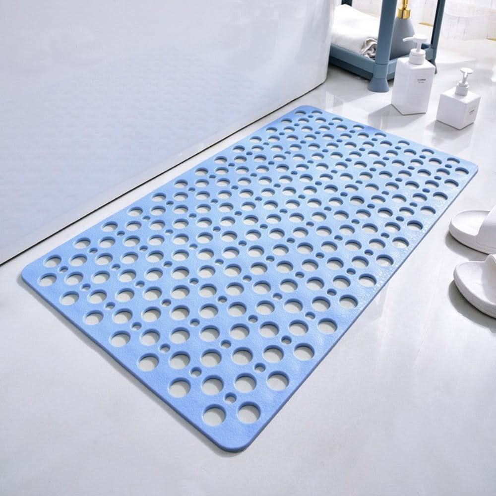 Shower Mat Non-Slip Suction Cups Washable & Quick-Dry