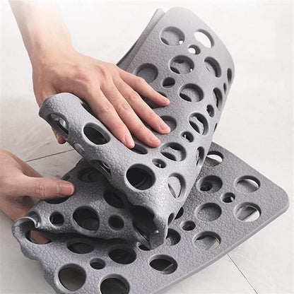 Shower Mat Textured Non-Slip Quick-Drying