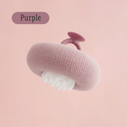 Shower Sponge Ultra-Fine Fibers & Massage Beads