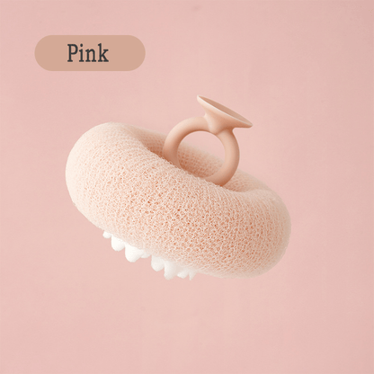 Shower Sponge Ultra-Fine Fibers & Massage Beads