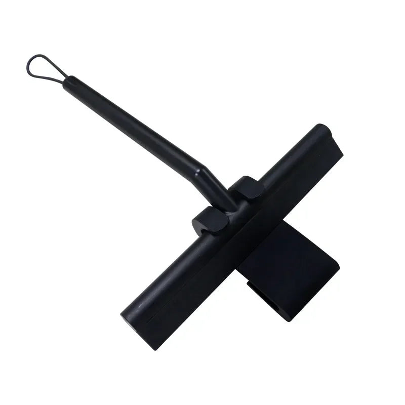 Shower Squeegee Silicone Blade T-Handle & Adhesive Mount