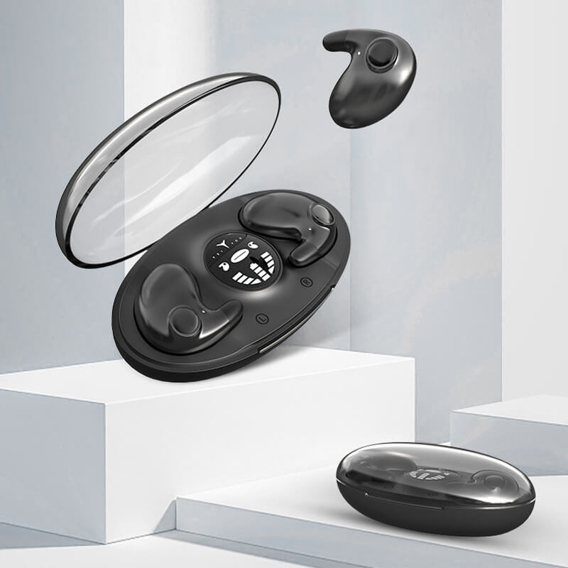 Side-Sleeper Earbuds Flush Ergonomic Fit Active Noise Cancellation