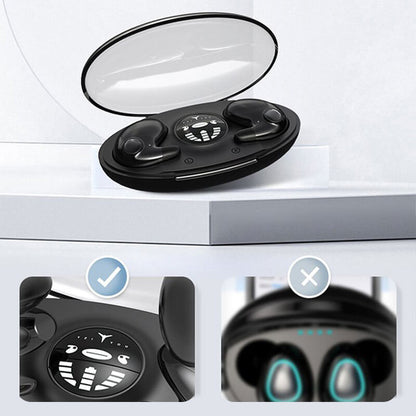 Side-Sleeper Earbuds Flush Ergonomic Fit Active Noise Cancellation