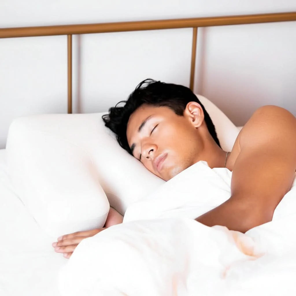 Side Sleeper Pillow Cooling Memory Foam & Micro Air Beads