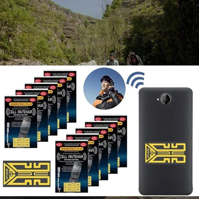 Signal Booster Sticker Antenna-Like Boost & Universal Compatibility