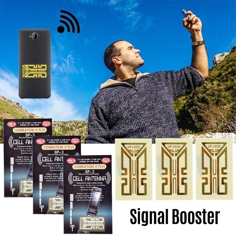 Signal Booster Sticker Antenna-Like Boost & Universal Compatibility