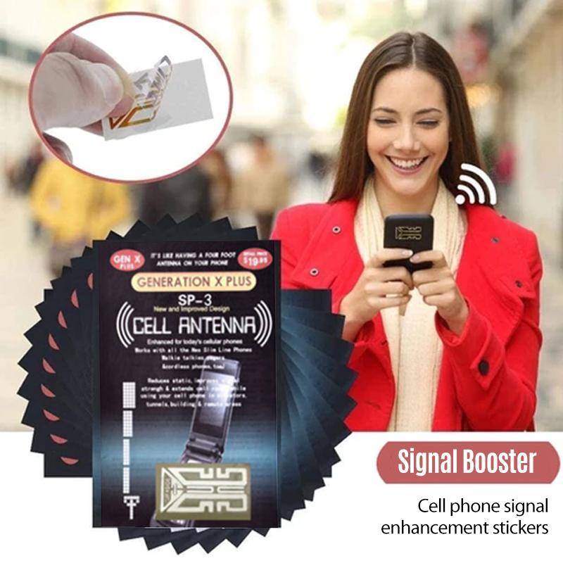Signal Booster Sticker Antenna-Like Boost & Universal Compatibility