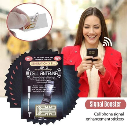 Signal Booster Sticker Antenna-Like Boost & Universal Compatibility