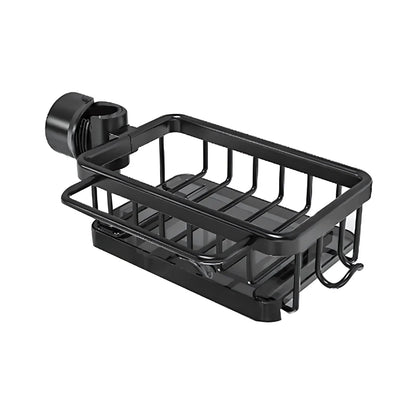 Sink Caddy Aluminum Fast-Draining No-Drill Installation