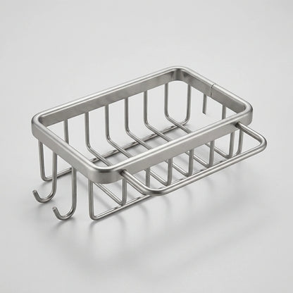 Sink Caddy Aluminum Fast-Draining No-Drill Installation