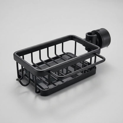 Sink Caddy Aluminum Fast-Draining No-Drill Installation