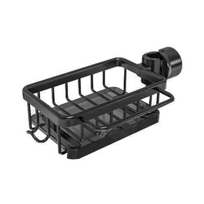 Sink Caddy Aluminum Fast-Draining No-Drill Installation