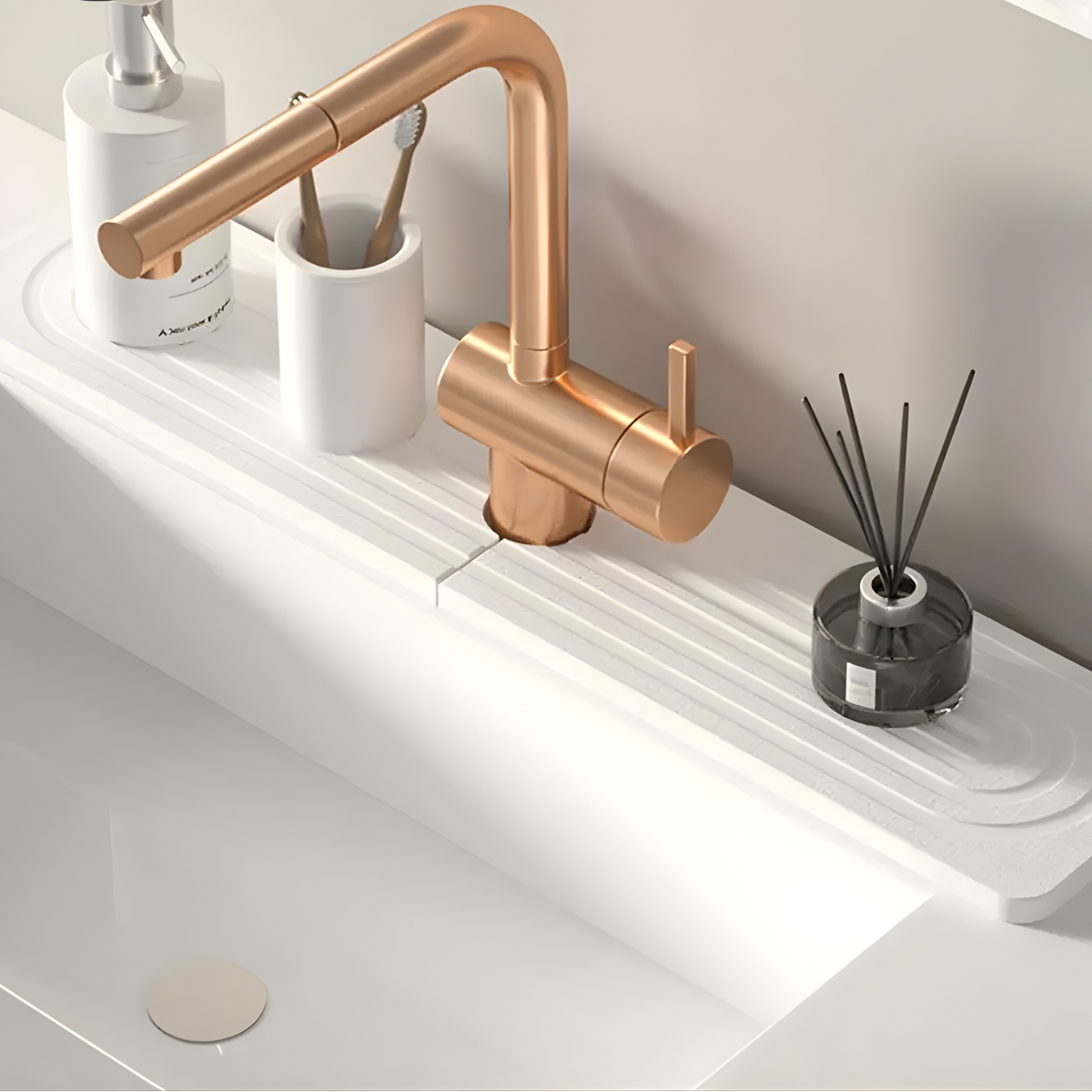 Sink Mat Diatomaceous Earth Instant Absorption
