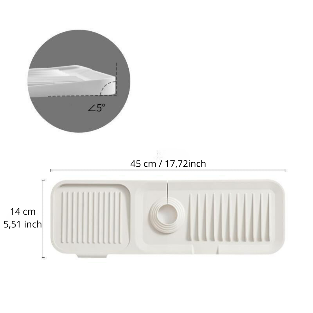 Sink Mat Silicone Cut To Fit Splash Guard