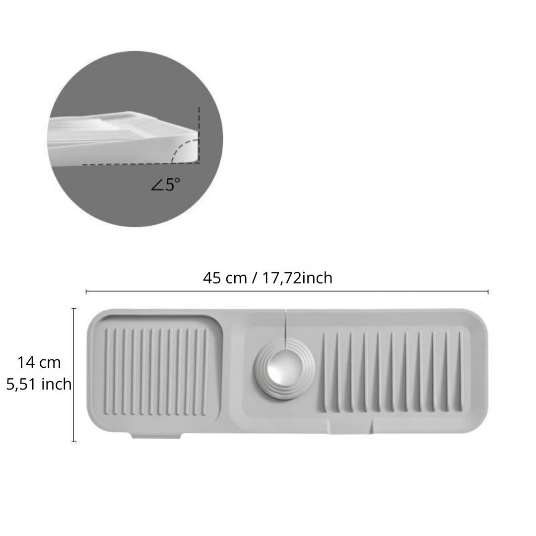Sink Mat Silicone Cut To Fit Splash Guard