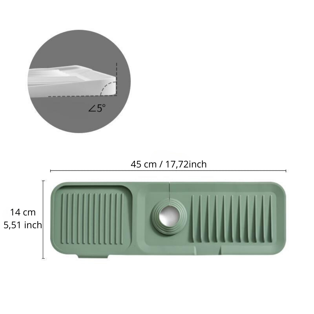 Sink Mat Silicone Cut To Fit Splash Guard