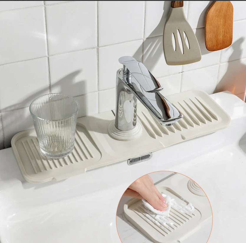 Sink Mat Silicone Cut To Fit Splash Guard