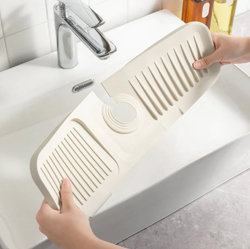 Sink Mat Silicone Cut To Fit Splash Guard