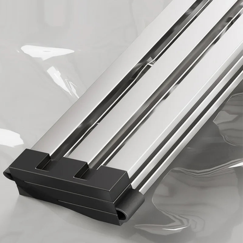 Sink Rack Stainless Steel Draining Heat-Resistant Non-Slip Corners