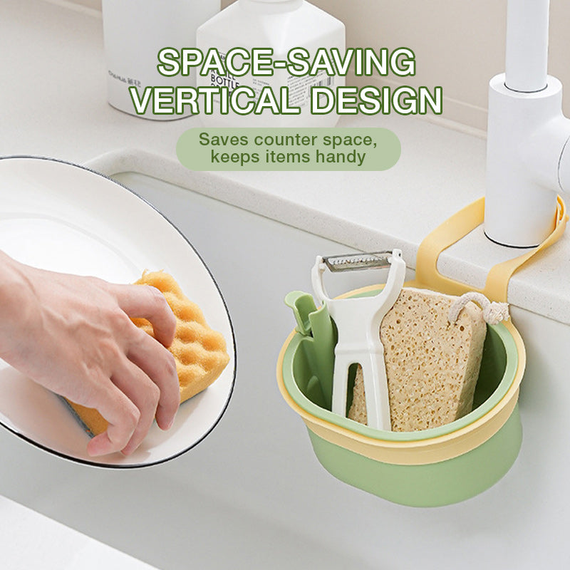 Sink Strainer Basket Ultra-Fine Mesh Touch-Free Emptying