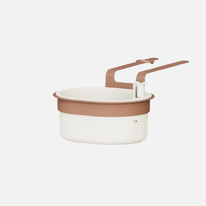 Sink Strainer Basket Ultra-Fine Mesh Touch-Free Emptying