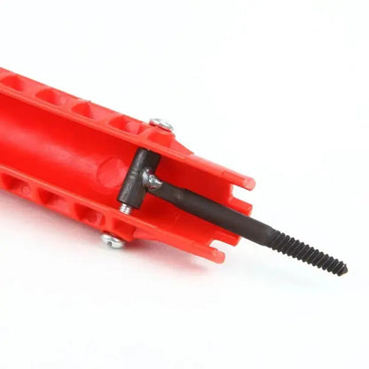 Sink Trap Wrench Long Reach Metal Core & Adapters