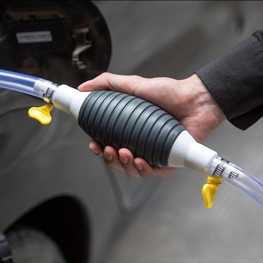 Siphon Pump Hand-Operated Large-Caliber 2m Transparent Hose