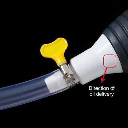 Siphon Pump Hand-Operated Large-Caliber 2m Transparent Hose