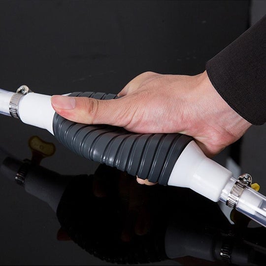 Siphon Pump Hand-Operated Large-Caliber 2m Transparent Hose