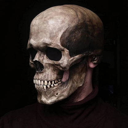 Skull Mask Realistic Latex Breathable Comfortable Fit