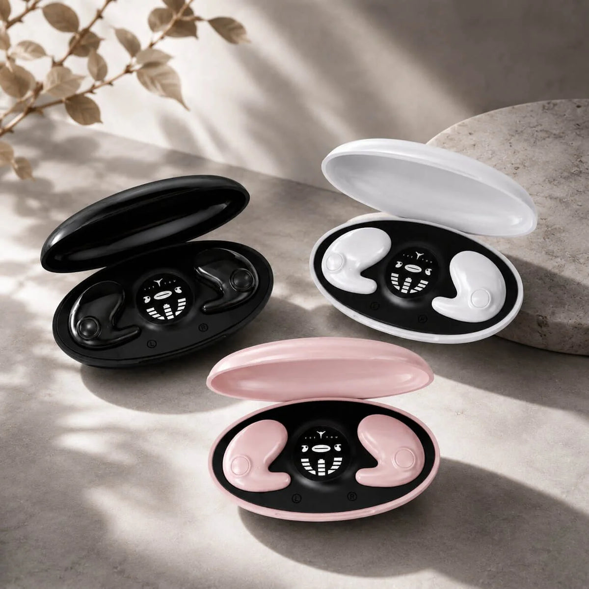 Sleep Earbuds Low-Profile Noise-Reducing & 24H Playback