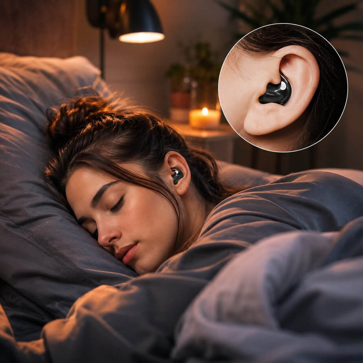 Sleep Earbuds Low-Profile Noise-Reducing & 24H Playback