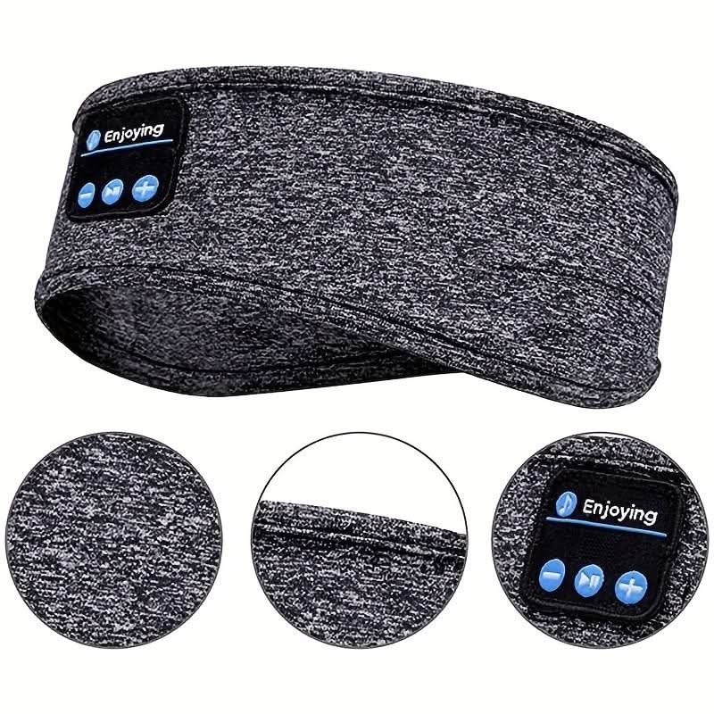 Sleep Headband Bluetooth Audio Breathable Washable 10-Hour Battery Life