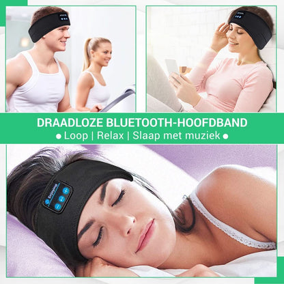 Sleep Headband Bluetooth Audio Breathable Washable 10-Hour Battery Life
