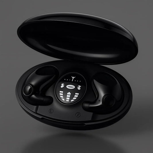 Sleep Headphones Ultra-Flat In-Ear Bluetooth Charging Case