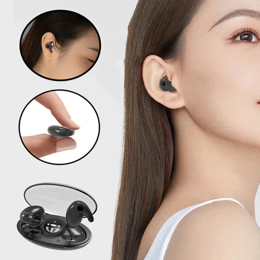 Sleep Headphones Ultra-Flat In-Ear Bluetooth Charging Case