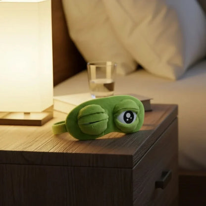Sleep Mask Plush Padded Light Blocking Adjustable Strap