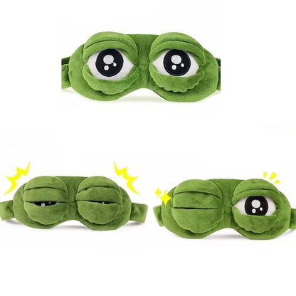 Sleep Mask Plush Padded Light Blocking Adjustable Strap