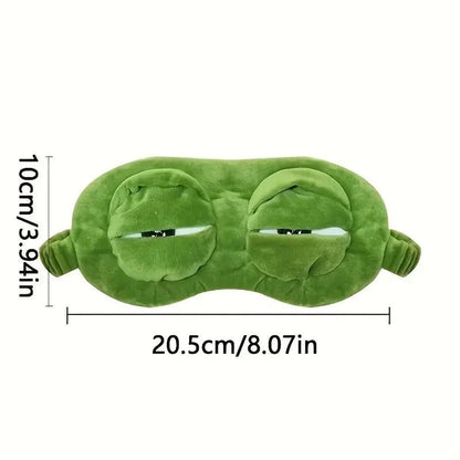 Sleep Mask Plush Padded Light Blocking Adjustable Strap